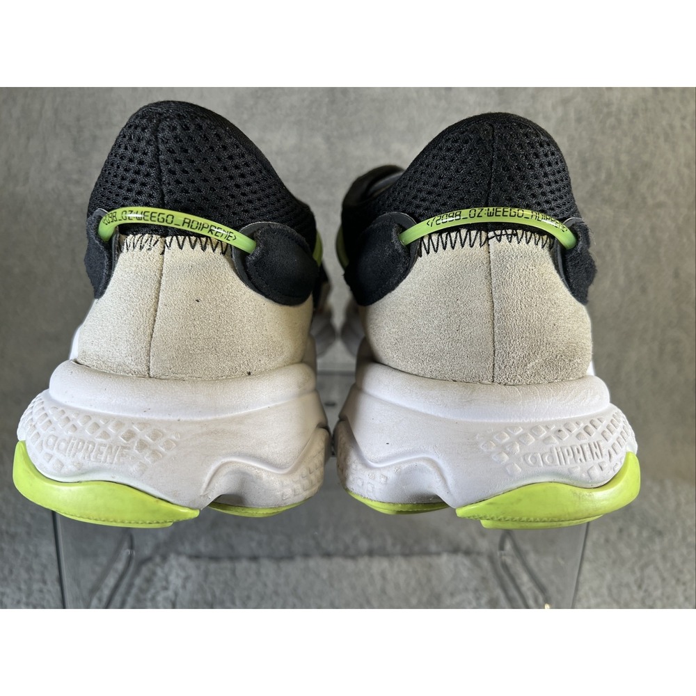 adidas Ozweego Sneakers Men's Sz 12 Core Black Neon Green Gray Orange GV7379 - Picture 5 of 8